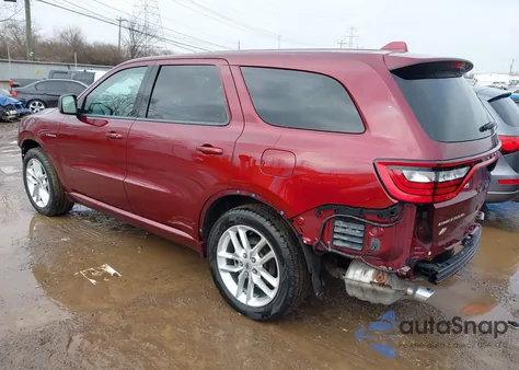 2021 Dodge Durango R/T Awd z USA, uszkodzony, nr VIN 1C4SDJCT2MC882978